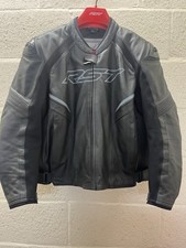 RST Sabre 2530 Leather Motorcycle Jacket - EU 62 UK 52 4XL Black