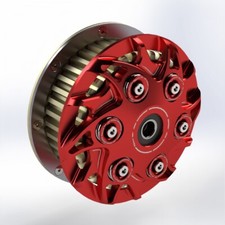 Ducati anti-jump clutch red