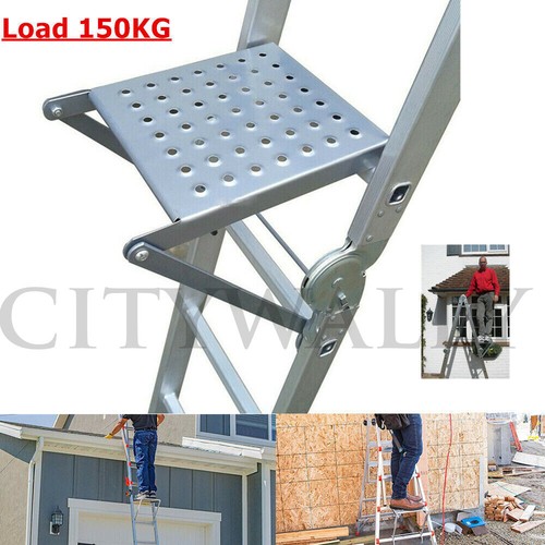 Folding step platform ladder - folding,
