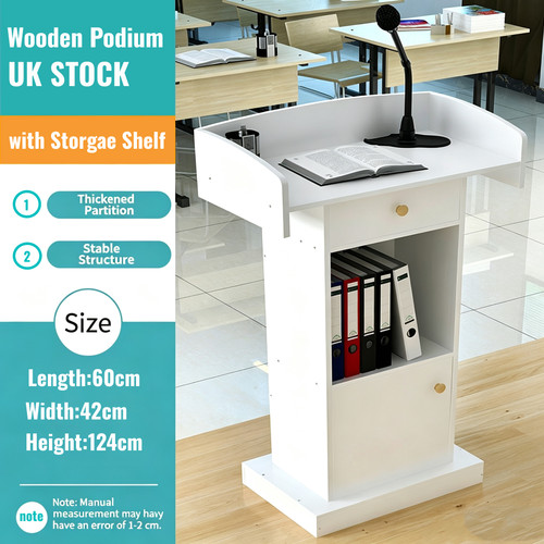 Floor standing wooden pedestal - standing,