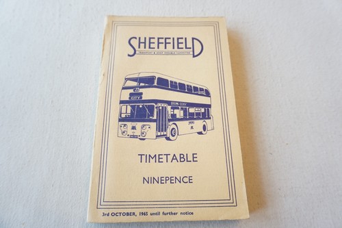 Oct 1965 sheffield transport - 1965,