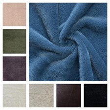 Luxury Rabbit Faux Fur Fabric