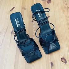 TOPSHOP Black Premium Leather