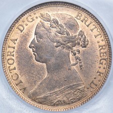 1888 Halfpenny (CGS UNC 82) -