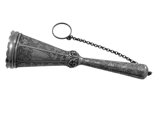 Victorian silver posy holder - victorian,