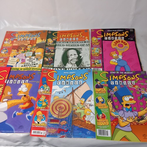 Simpsons comics collection - simpsons,