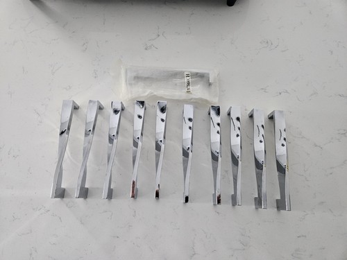 Polished chrome twisted - polished,