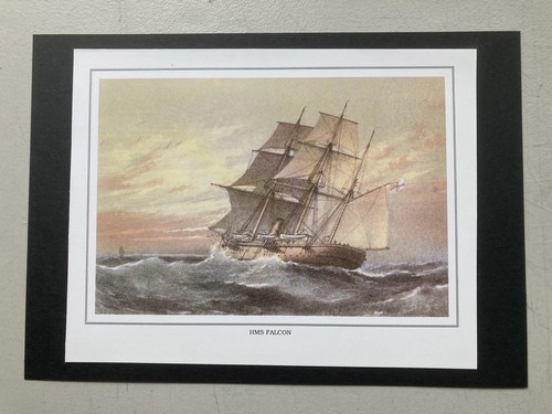 Naval print hms - naval, print-
