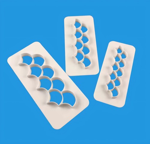 Fish scale fondant - fish,