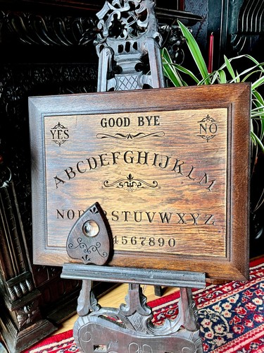 Victorian antique oak ouija - victorian,