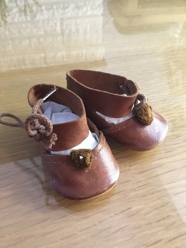 Antique dolls real leather - dolls,