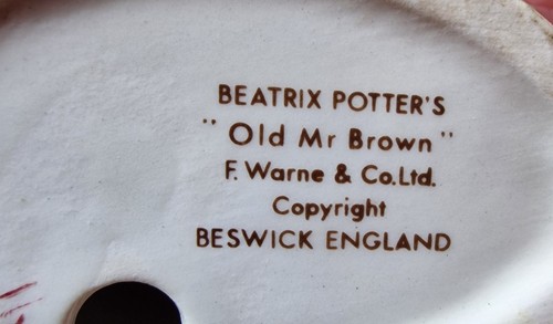 Beswick beatrix potter old - beatrix,