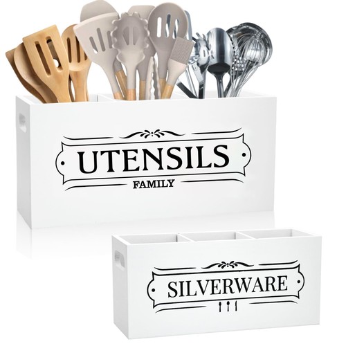 Kitchen utensil and silverware - and,