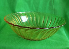 Bagley Glass Amber 'Carnival'