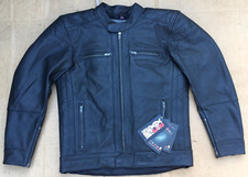 RST Interstate 3 Classic Leather Motorcycle Jacket Size UK 40" - 42" chest J69