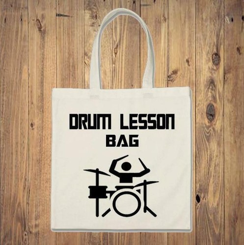 Drum lesson tote bag - drum,