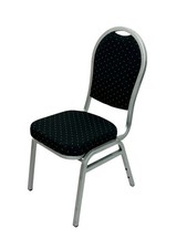 Black Banquet Chairs, Black Banqueting Chairs, Extra strong frames - Used chairs