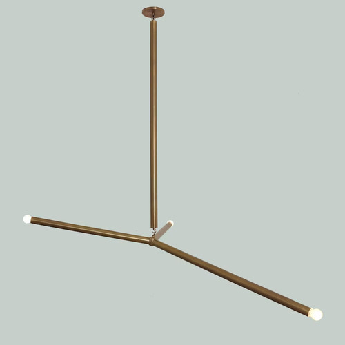 Handmade three arm lights - three,