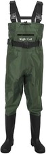 Night Cat Fishing Waders for Men Women Hunting Chest Waders with Boots Waterpro