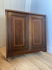 Antique mahogany inlaid - mahogany,