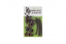 Korum Rig Setup Kit Camo Bolt and Run Semi Fixed Quick Change Swivel Sleeves