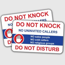 Warning cold callers or - no,