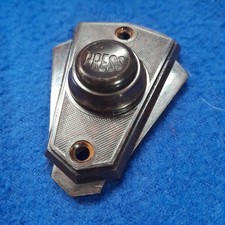 ORIGINAL ART DECO VINTAGE BAKELITE ELECTRIC DOOR  BELL PUSH PRESS BUTTON 
