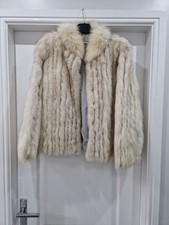 Saga Fox Vintage Real Fur Coach Coat