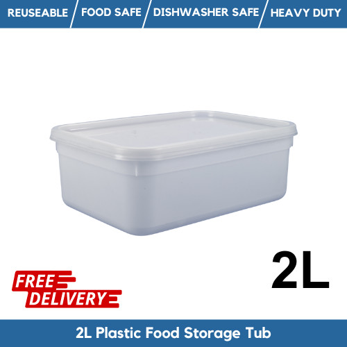 Litre rectangular food - 2,