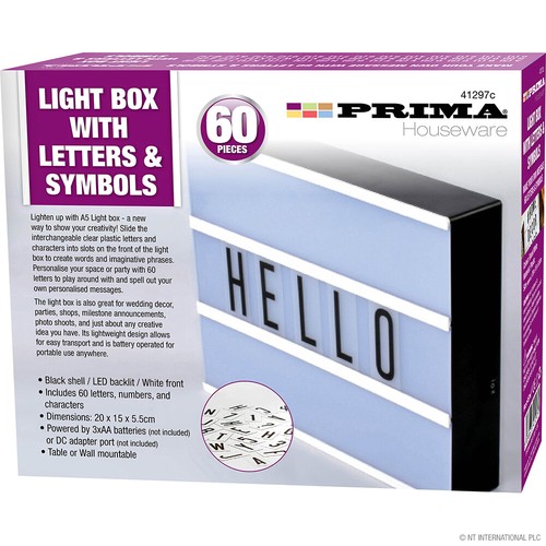 New 60pc led - new, message