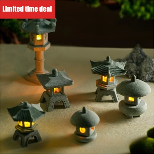 Mini pagoda lantern garden - pagoda,