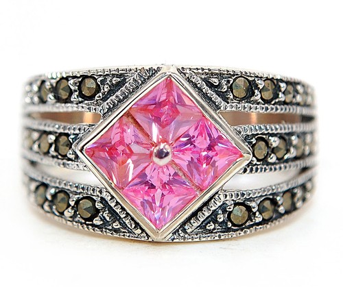 1ct heat treated pink topaz - heat,