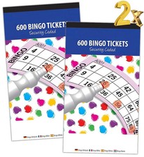 Jumbo bingo book pad of - 2, x