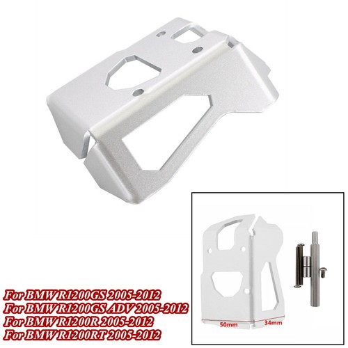 Silver cnc rear brake - cnc, caliper