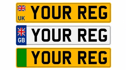 Number plates premium 2d - number, -premium