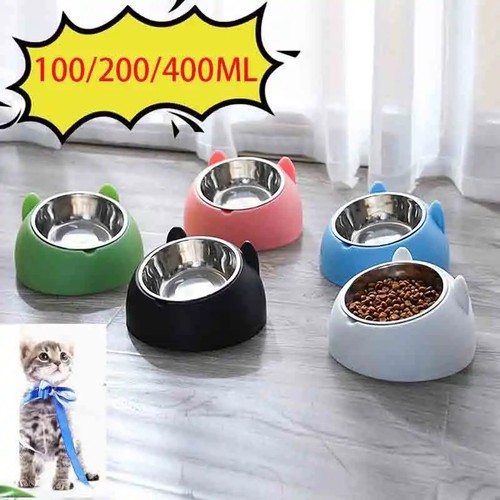 Stainless cat bowls non slip - bowls, non-slip