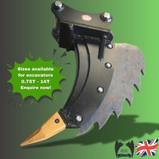 RSL digger excavator tree