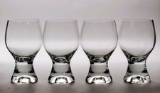 Set of 4  Bohemia Crystal "Gina" Red Wine Glasses - Pavel Hlava Design
