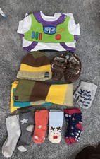 Baby Boys Bundle Next Soft Leather Pram Shoe Non-slip Pre-walkers New