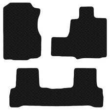 For Honda CRV 2006 - 2012 Auto/Manual Black Rubber Tailored Car Mats 3mm Set