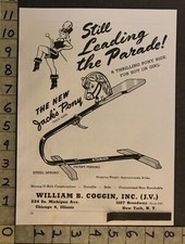 1946 TOY AD ROCKING HORSE