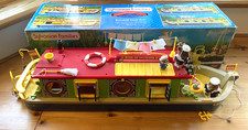 Sylvanian families canal boat - families,