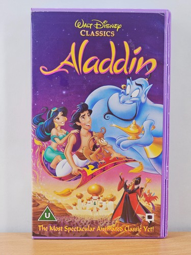 Disney aladdin vhs - disney, uk