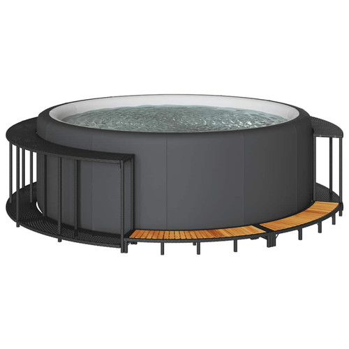 Hot tub surround black - hot, pe