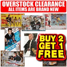 CLEARANCE METAL SIGNS JAMES
