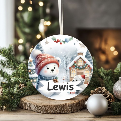 Personalised polar bear - personalised,