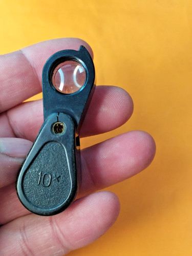 10x loupe magnifier from - , the