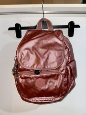 Kipling Metallic Pink Mini