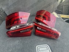 AUDI A3 S3 8V SPORTBACK S LINE LED GENUINE ORIGINAL REAR LIGHTS x4 set 60K MILE