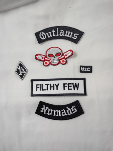 Outlaw nomads front patch - ,
